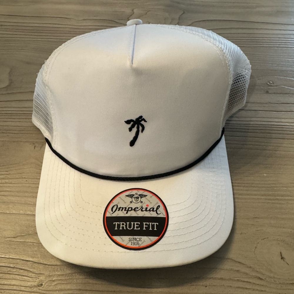 Imperial White Trucker Hat